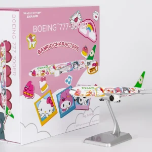 NG MODELS -  73075 Eva Airways 777-300ER Hello Kitty - Besties Jet